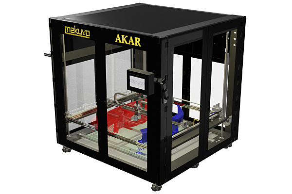 AKAR 1000 PRO IDEX FDM/FFF 3D Printer V5