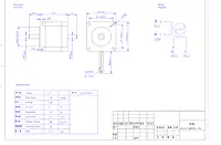 Nema 23 Dual Shaft Stepper Motor 28 KG.cm High Toque