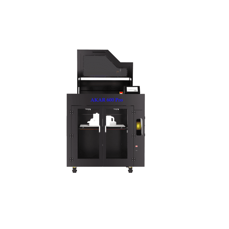 AKAR 600 Pro – Industrial Large-Format IDEX Dual Extruder 3D Printer | 600×600×620mm Build Volume - Image 2