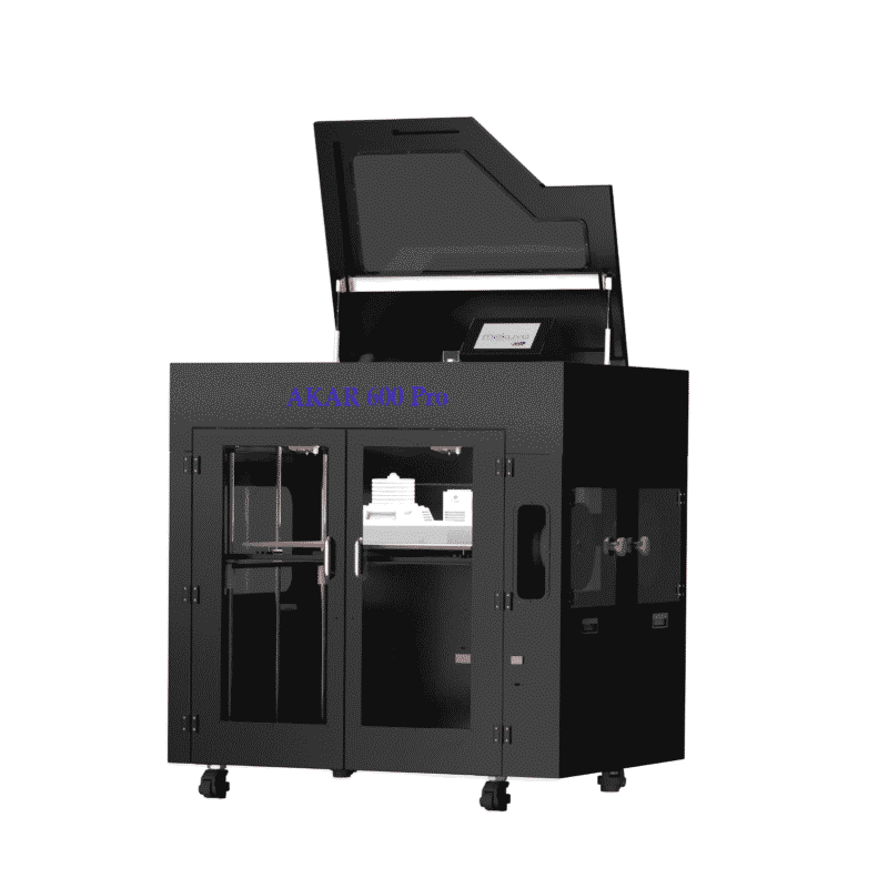 AKAR 600 Pro – Industrial Large-Format IDEX Dual Extruder 3D Printer | 600×600×620mm Build Volume