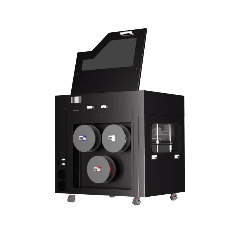 AKAR 600 Pro – Industrial Large-Format IDEX Dual Extruder 3D Printer | 600×600×620mm Build Volume - Image 4