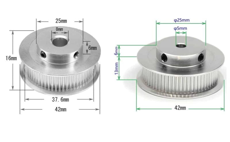 GT2 Timing Pulley 60 Teeth