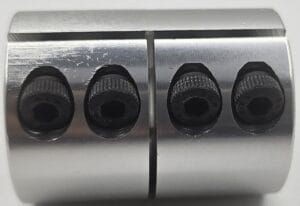 Rigid Shaft Coupler Clamp 8mm to 12mm – Stepper/Servo Motor Coupling for CNC, 3D Printer, DIY Projects
