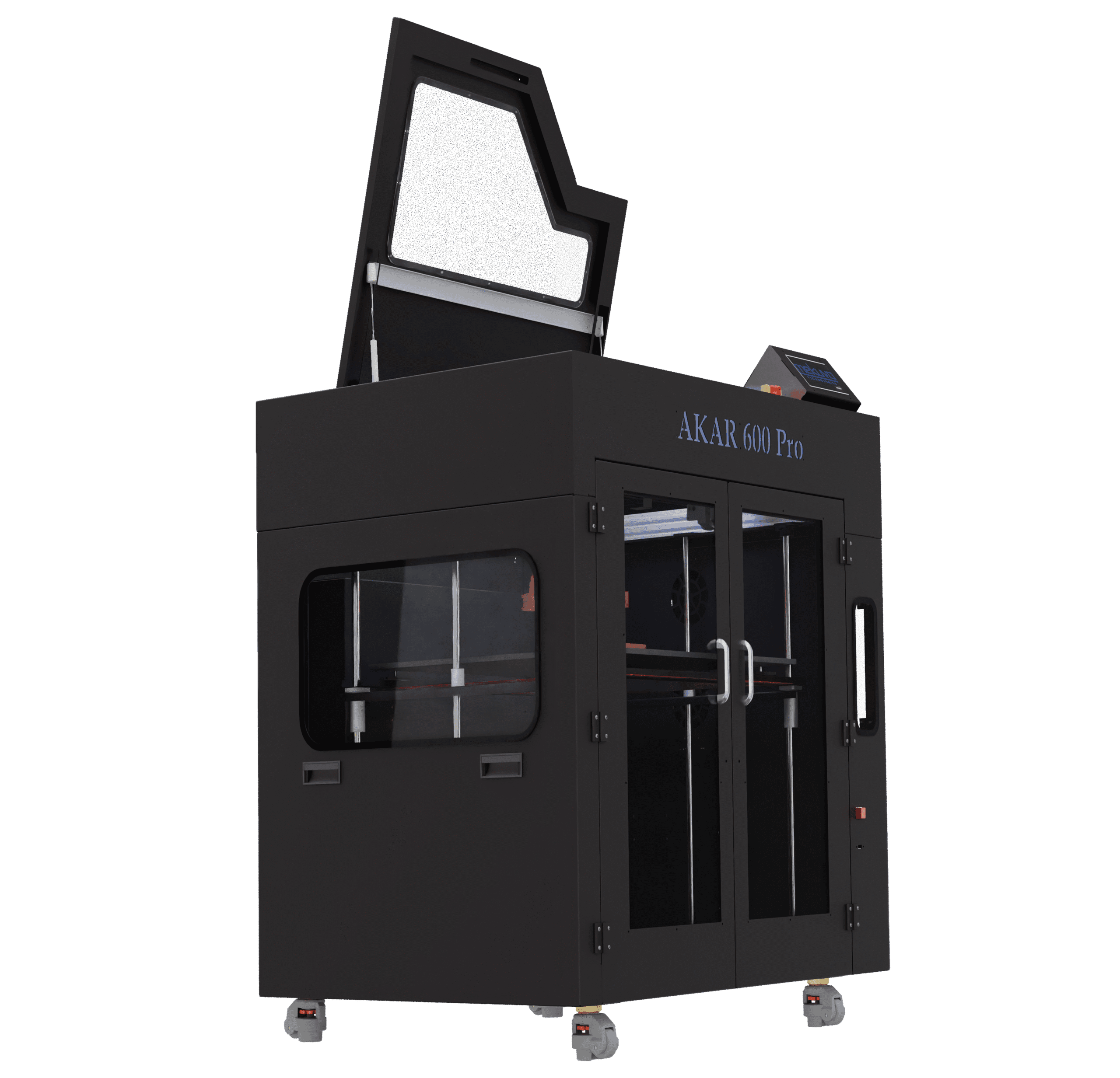 AKAR 600 Pro 3D Printer by Mekuva Technologies featuring large-format printing and industrial-grade performance