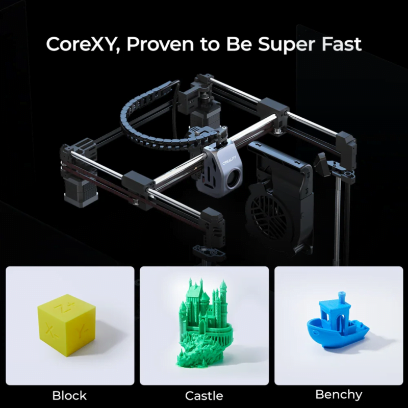 K1C Carbon Fibre 3D Printer | 600mm/s Max Printing