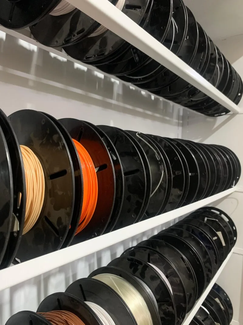 150KGs Capacity Huge Filament Dry Storage Cabinet/Rack with Internal Heating - Image 5